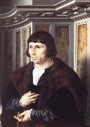 Jan Gossaert Mabuse Portrait of a Man with a Rosary Spain oil painting artist